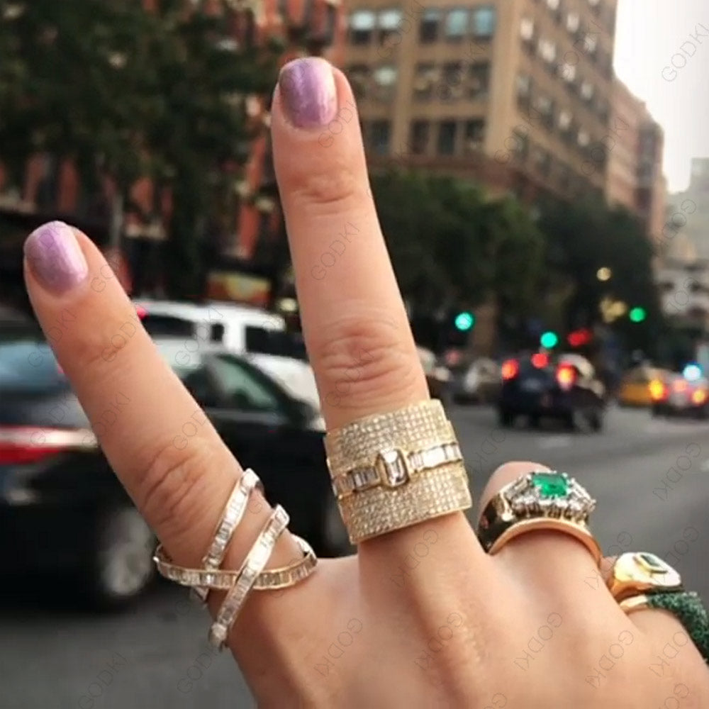 Kalsten | Monaco Design Luxury Statement Stackable Ring For Women