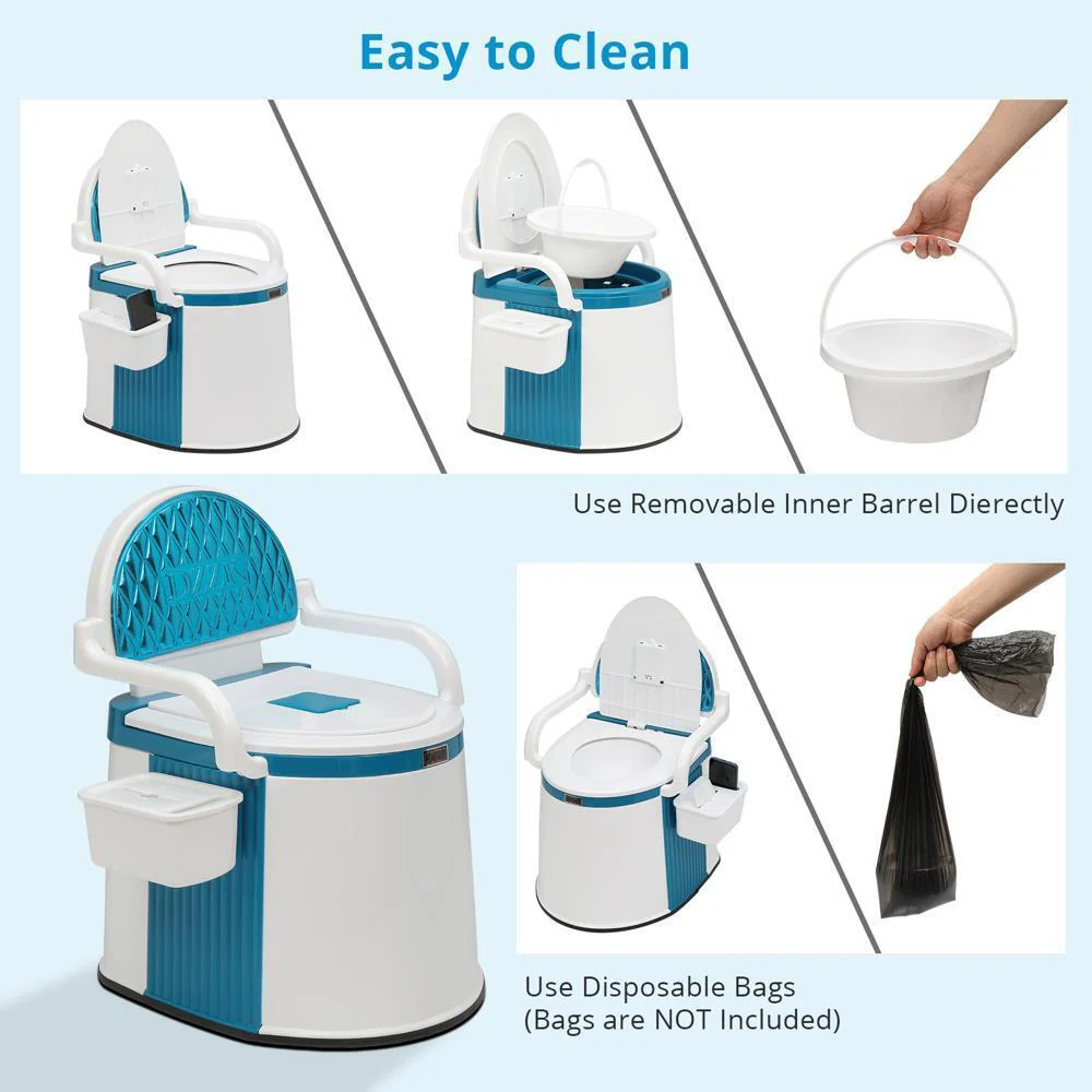 Kalsten | Outdoor And Indoor Portable Toilet For Adults And Elderly