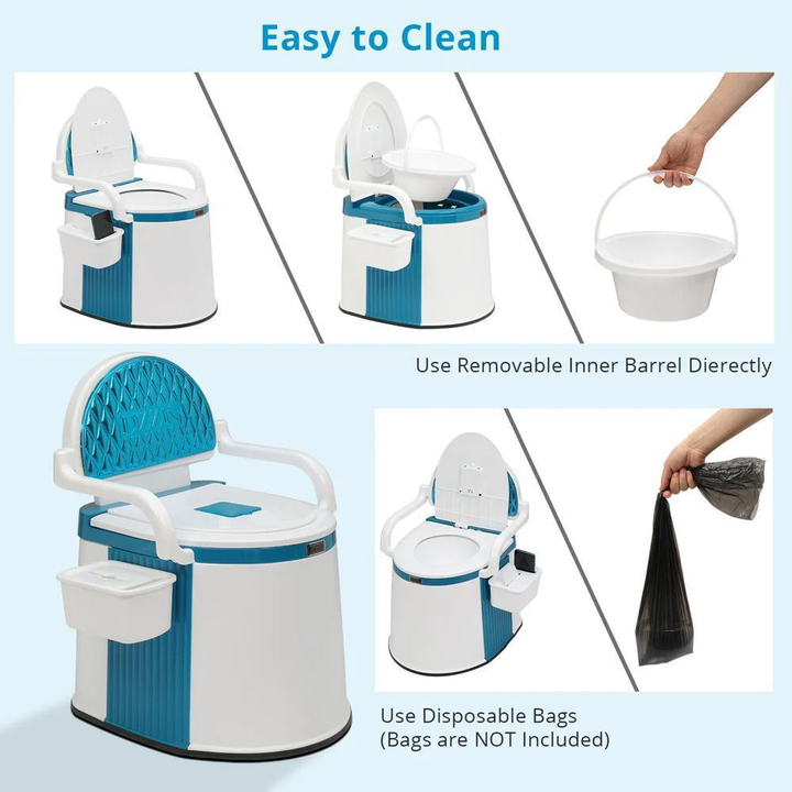 Kalsten | Outdoor And Indoor Portable Toilet For Adults And Elderly