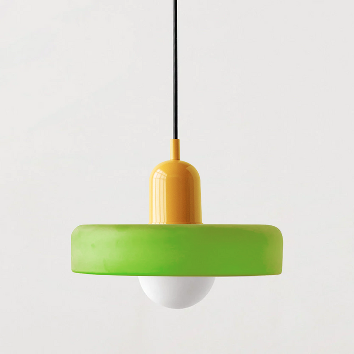 Colorful Bauhaus-Style Pendant Lamp - StiloGlas | Kalsten