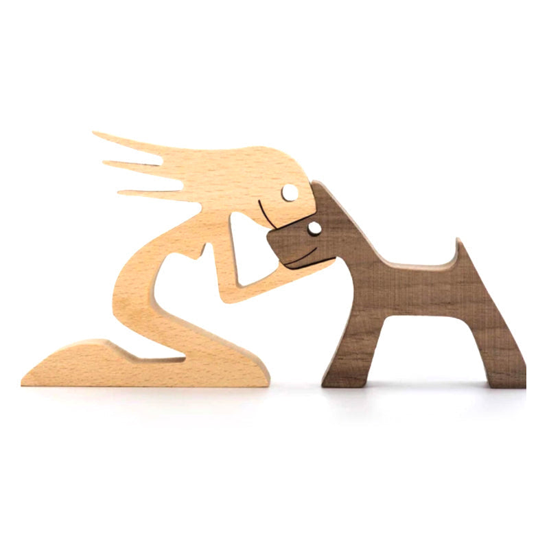 Kalsten | Pet Lover - Wood Sculpture Table Ornaments