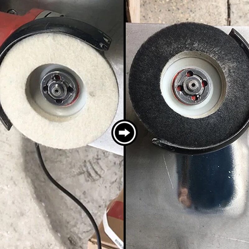 Wool Polishing Wheel Disc | Kalsten