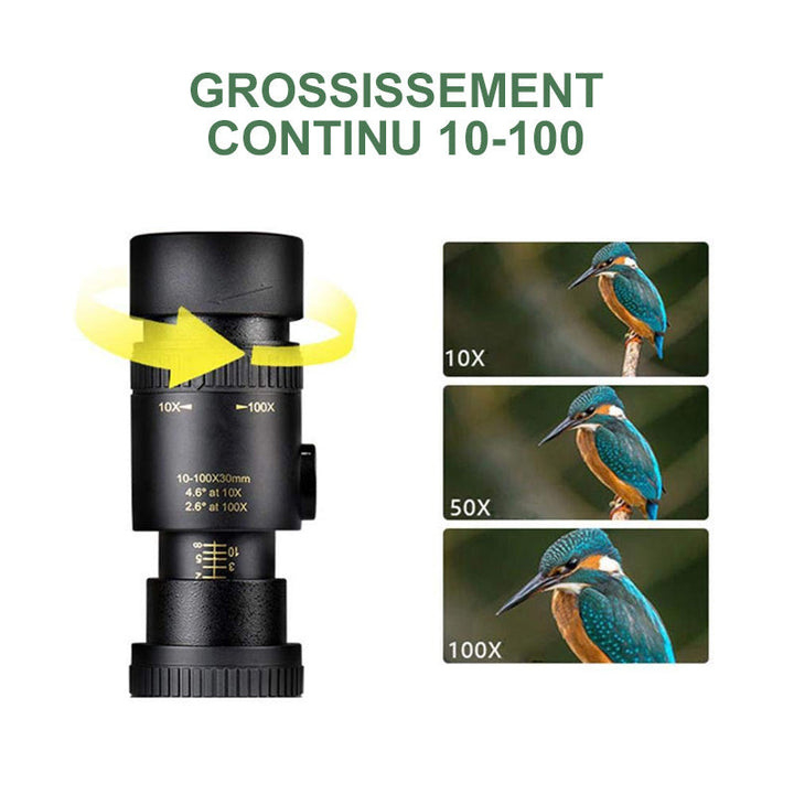 Super Telephoto Zoom Monocular Telescope 4K | Kalsten