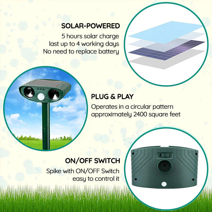 Kalsten | Ultrasonic Armadillo Repellent