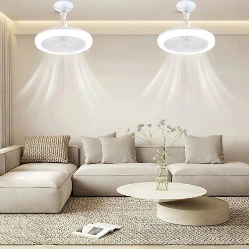 LED Ceiling Fan for Screw-In Installation – No Electrician Needed, Includes Remote Control | Kalsten