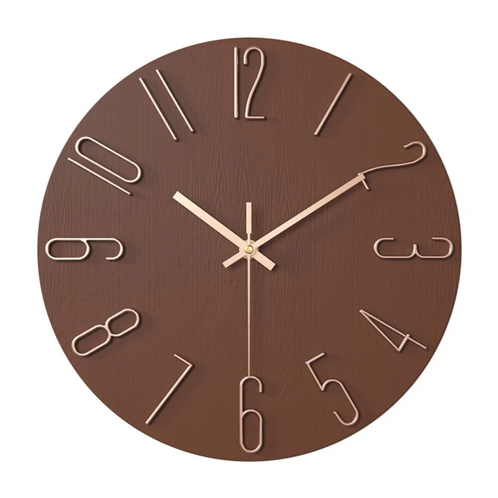 Kalsten | Designer wall clock for the living room with a simple form and style