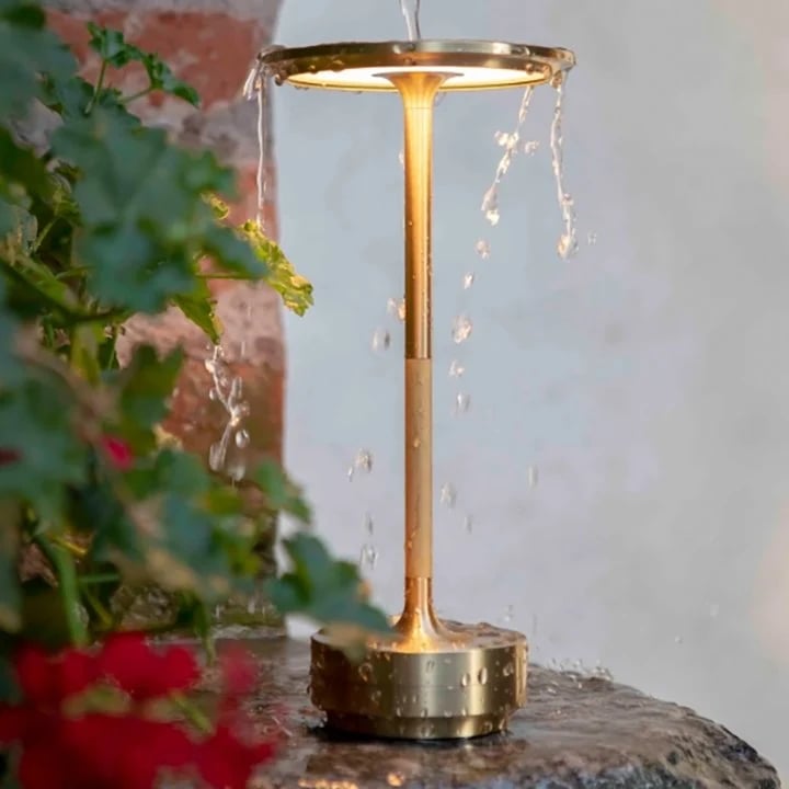 Kalsten | Cordless Table Lamp - Dimmable & Rechargeable Waterproof Desk Light