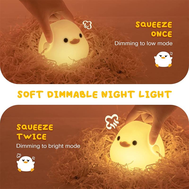 Ducky Buddy Lamp - Soothing Night Light For A Better Sleep Of Your Child Kalsten
