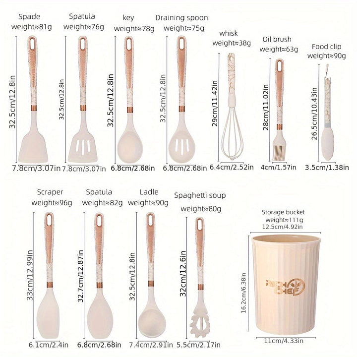 Kalsten | Cooking - Kitchen joy with the elegant silicone kitchen utensil set