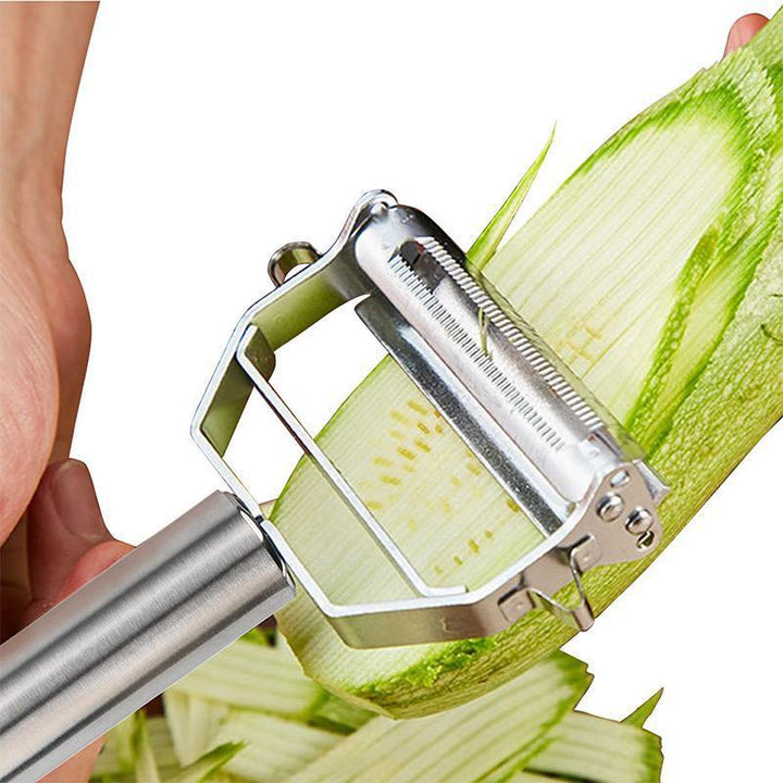 Practical and Safe Vegetable Peeler – High-Quality Stainless Steel Peeler for Vegetables and Fruits, Ergonomic and Easy to Clean, Perfect for the Kitchen | Kalsten