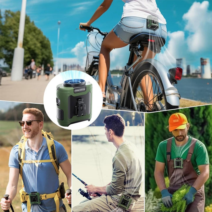 AirBelt Hands-free Belt Fan USB | Kalsten