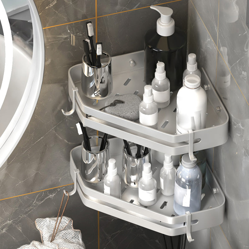 Kalsten | Modern 2/3-piece Bathroom Set Stainless Steel Triangle Bath Shelf made of Aluminum