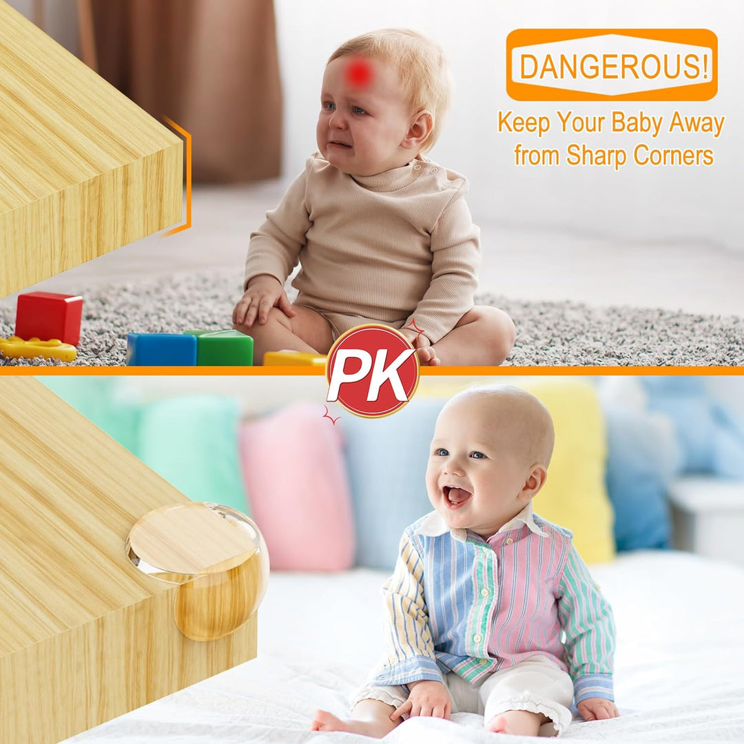 Kalsten | Corner Protectors for Kids, 16 Pack Pre-taped Table Corner Protectors for Baby