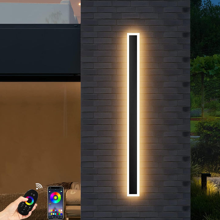 Dimmable Modern Outdoor LED Wall Strip Kalsten