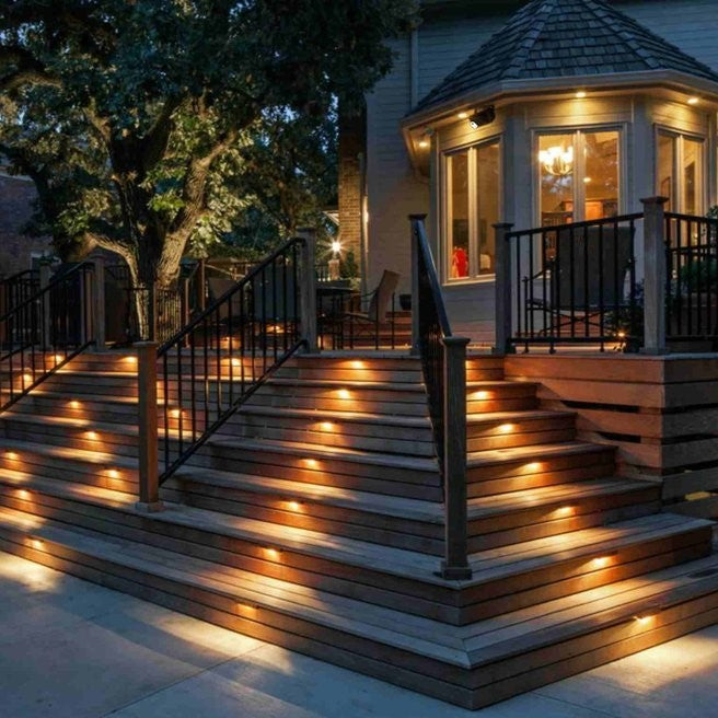 Solar-Powered Stair Lighting - SoliStep | Kalsten