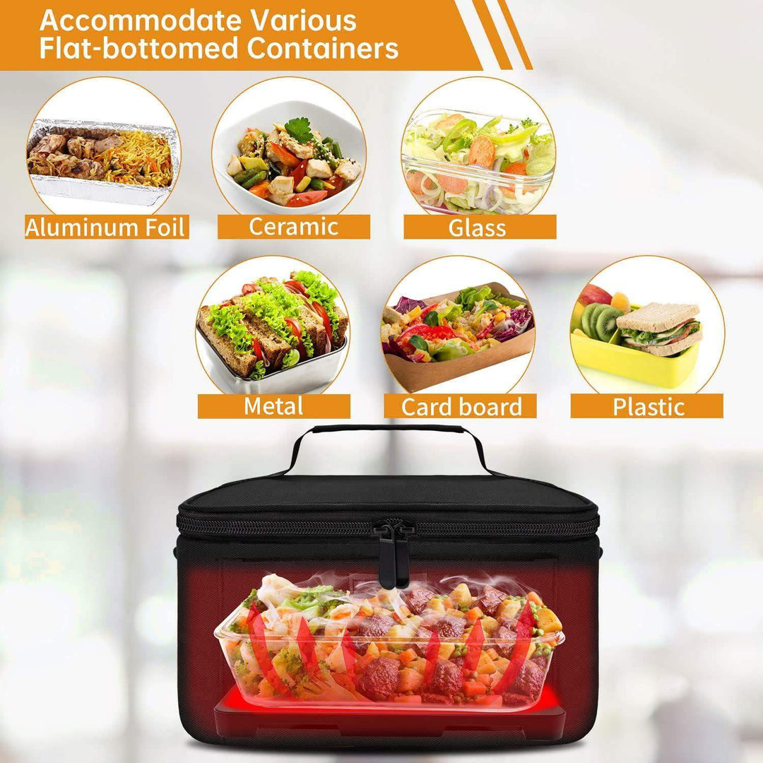 HeatGo Pro – Electric Portable Food Warmer Lunchbox with 3-in-1 Connection | Kalsten