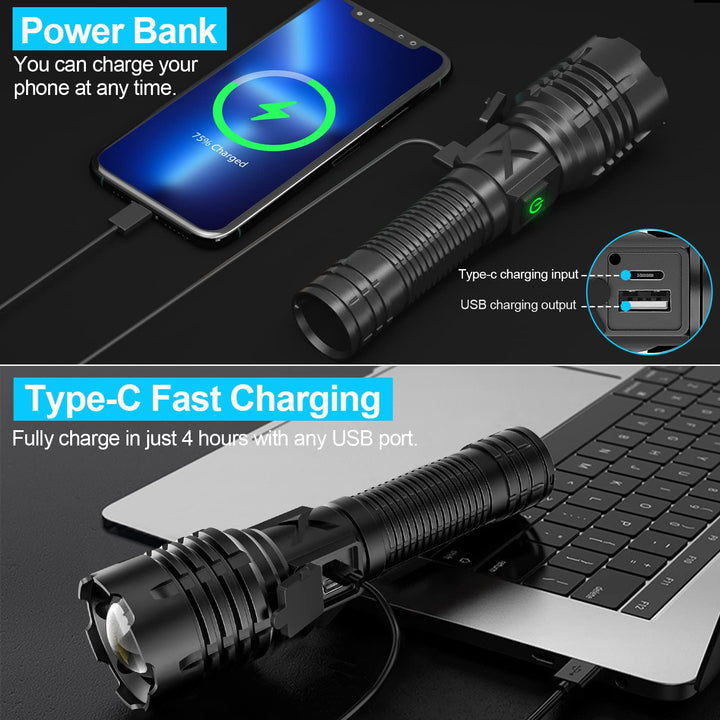 Rechargeable Pocket Flashlight – Waterproof