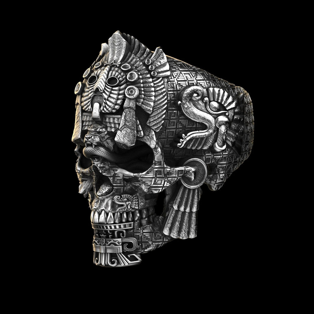 Kalsten | Sterling Silver Black Skull Ring