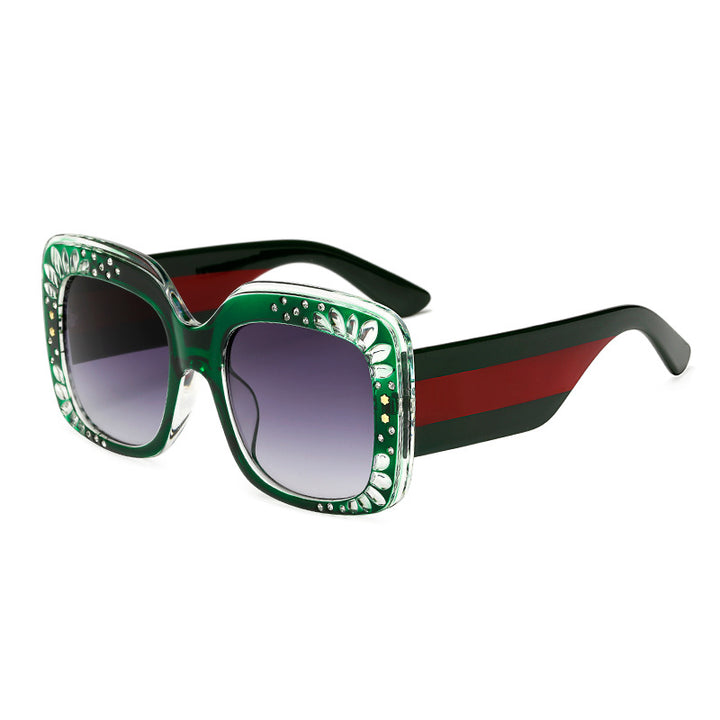 Ladies oversized fashionable sunglasses with sparkling embellishments Kalsten