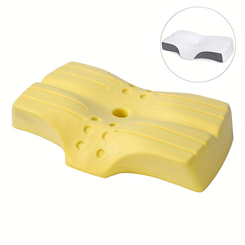 1pc Cooling Memory Foam Shoulder Support Pillow for Side, Back, and Stomach Sleepers - Orthopedic Neck Pain Relief Pillow with Adjustable Cervical Support | Kalsten