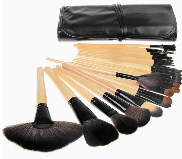Kalsten | 24 Piece Makeup Brush Set with Bag – The Perfect Makeup Companion