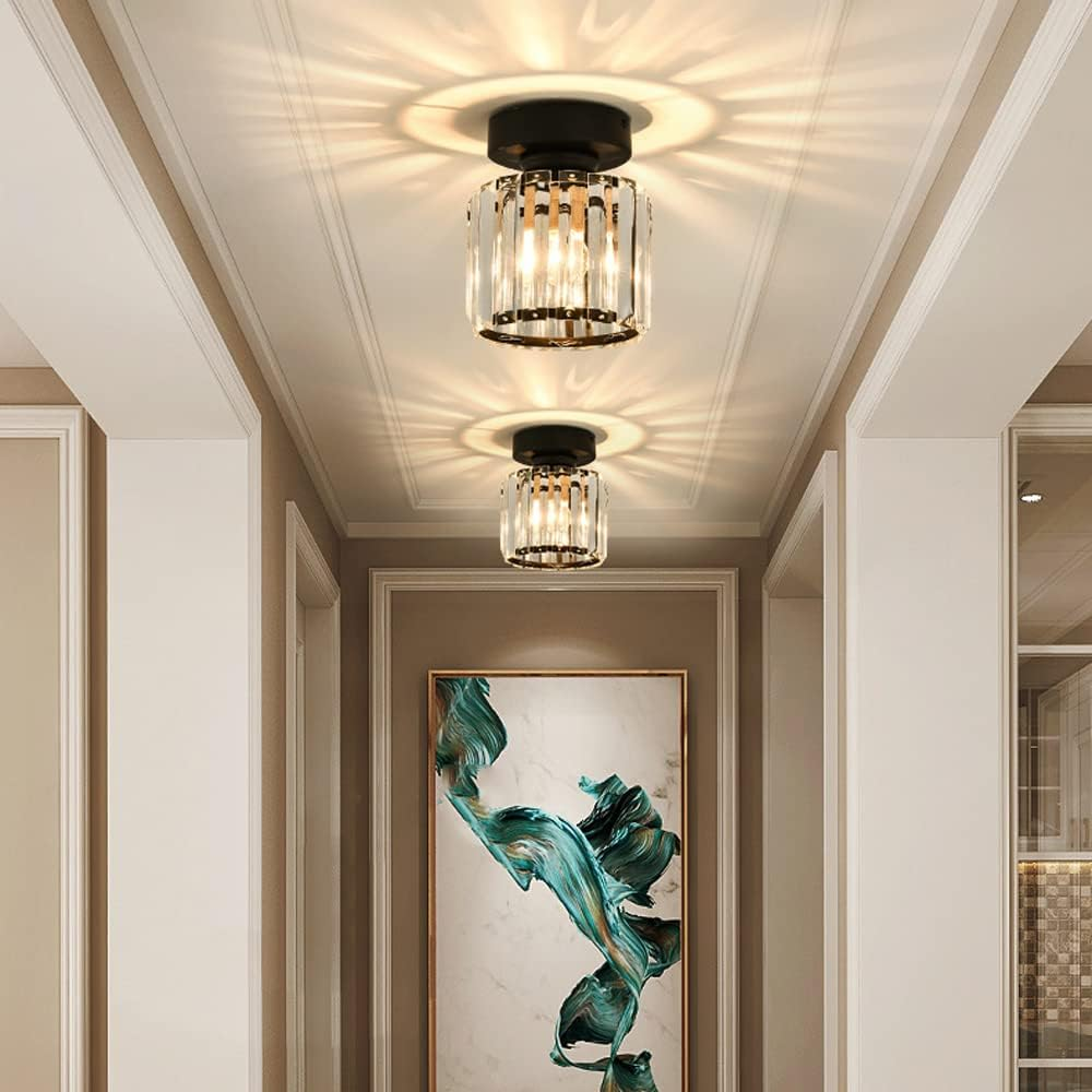 Kalsten | Crystal Glass Ceiling Light for Modern Interiors