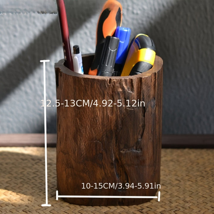 Kalsten | Handmade Wooden Pen Holder – Unique and Natural Look