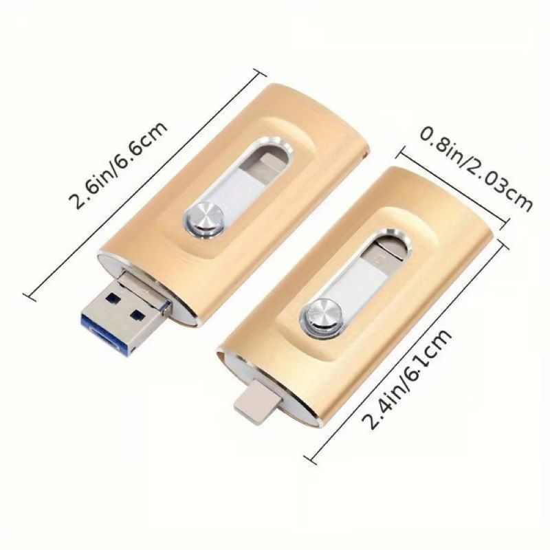 Kalsten | 3 in 1 large capacity USB flash drive for mobile phone and computer
