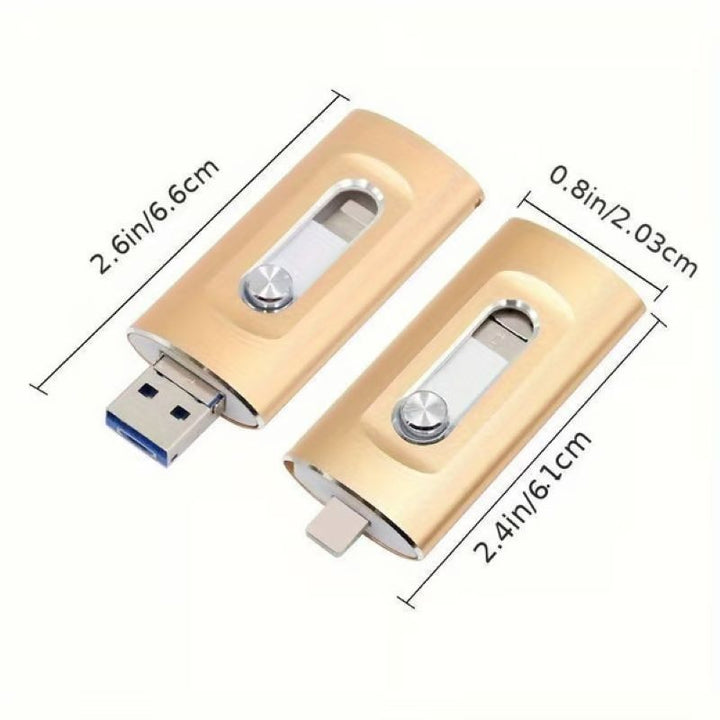 Kalsten | 3 in 1 large capacity USB flash drive for mobile phone and computer