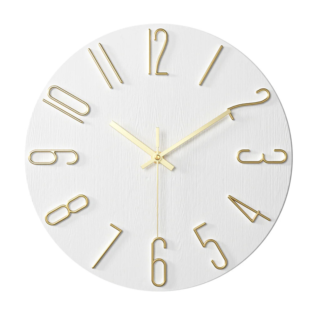 Kalsten | Designer wall clock for the living room with a simple form and style