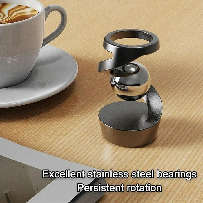 Kalsten | Gravity Defying Kinetic Desk Toy Desktop Stress Relief Toy, Aluminum Alloy Decompression