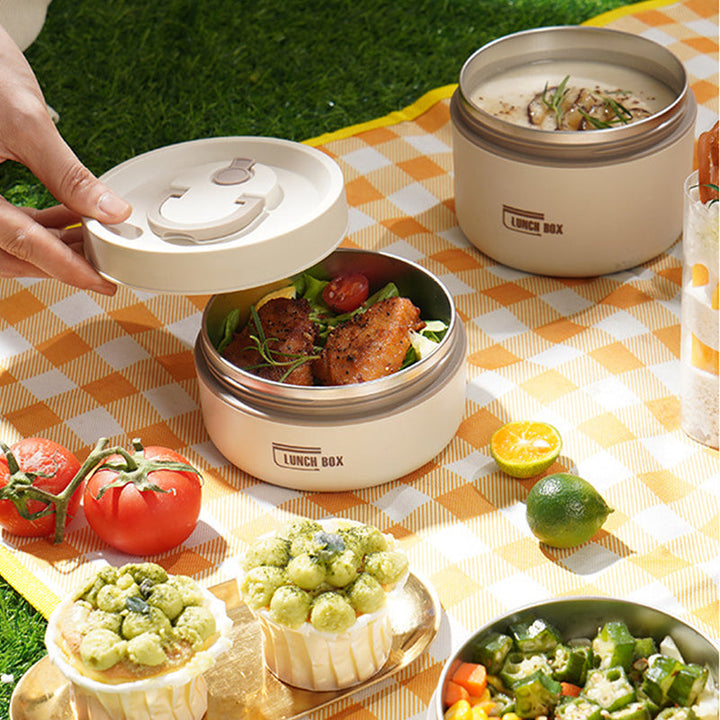 Stainless Steel Portable Insulated Lunch Box | Kalsten
