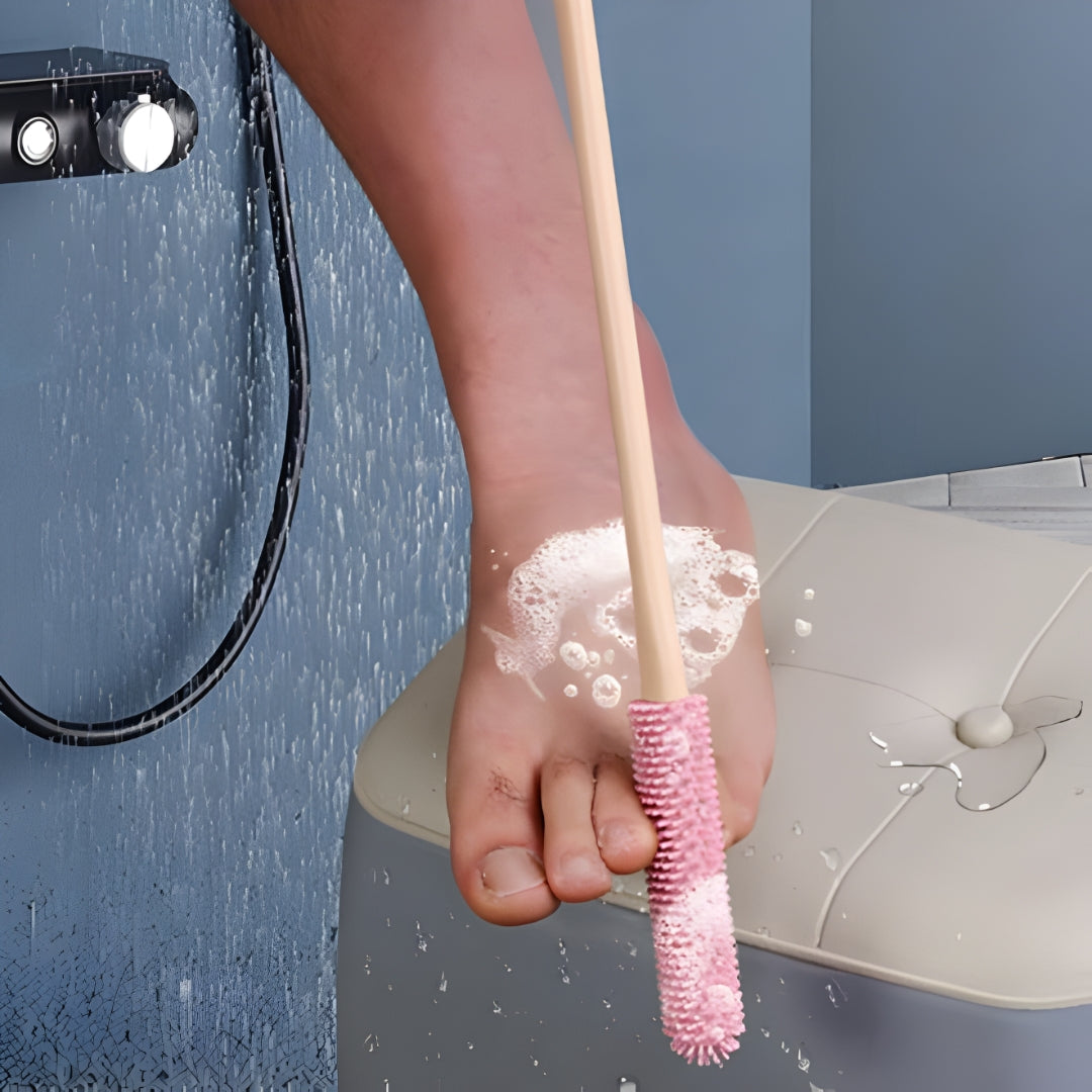 Deep Dirt And Dead Skin Removal – Soft Silicone Bristles – Sensitive Feet And Daily Hygiene Kalsten