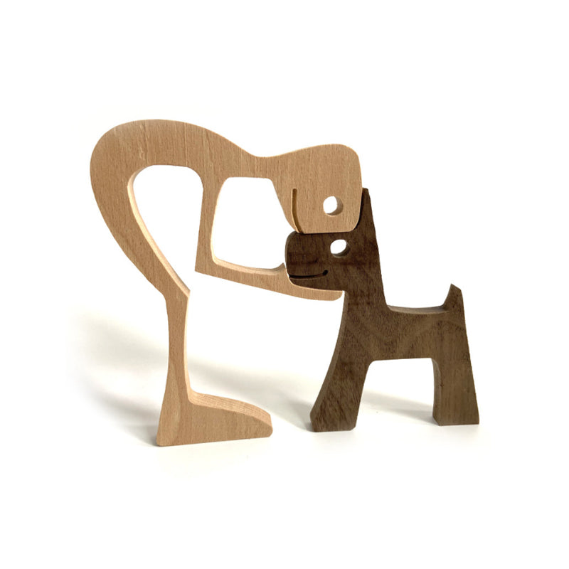 Kalsten | Pet Lover - Wood Sculpture Table Ornaments