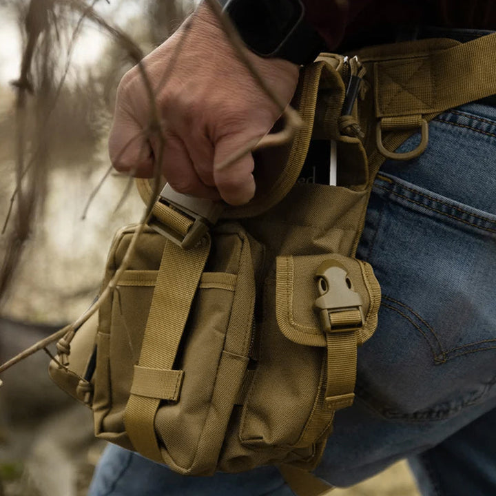 Kalsten | Nylon Waterproof Men Tactical Waist Pack Leg Travel Belt Bag