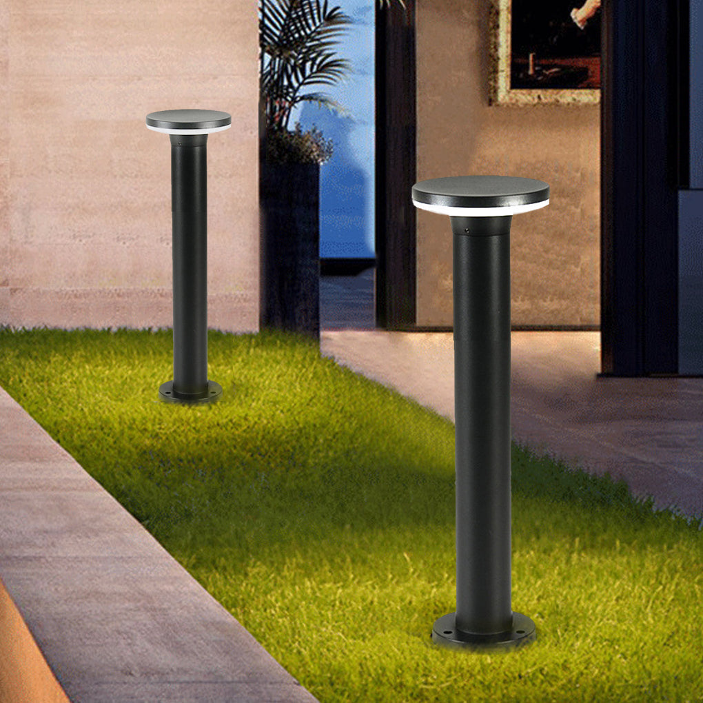 Outdoor Minimalist Round Square Waterproof LED Landscape Lighting Lawn Lamps | Kalsten