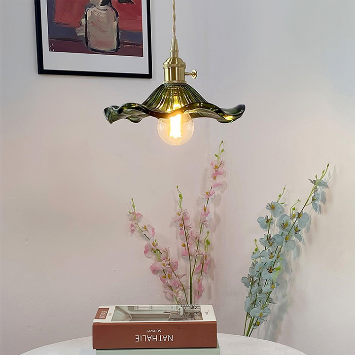 Hibiscus Flower Table Lamp - Decorative Lighting Fixture for Living Room & Bedroom Decor | Kalsten