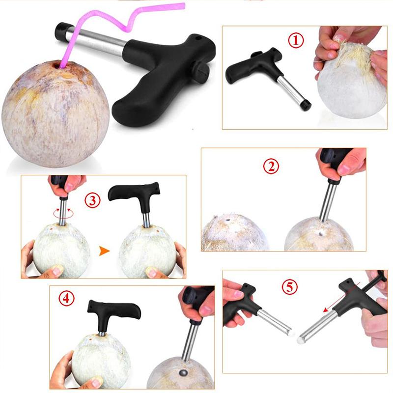 Coconut opening tool in Stainless Steel | Kalsten