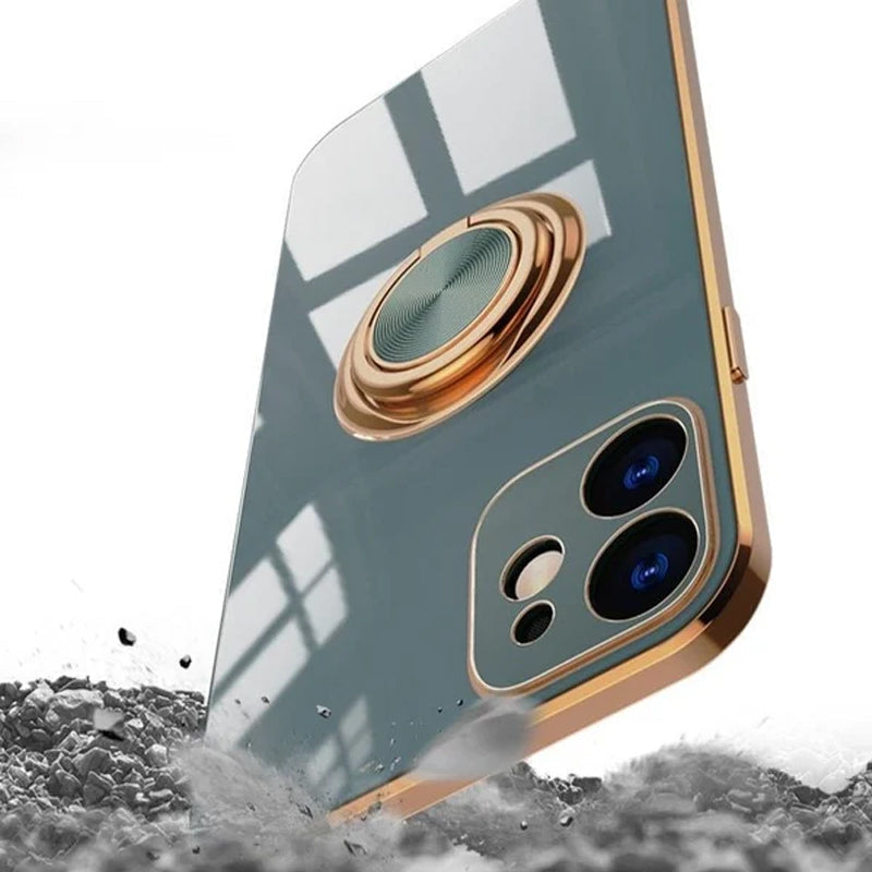 Plated iPhone Case with Ring | Kalsten