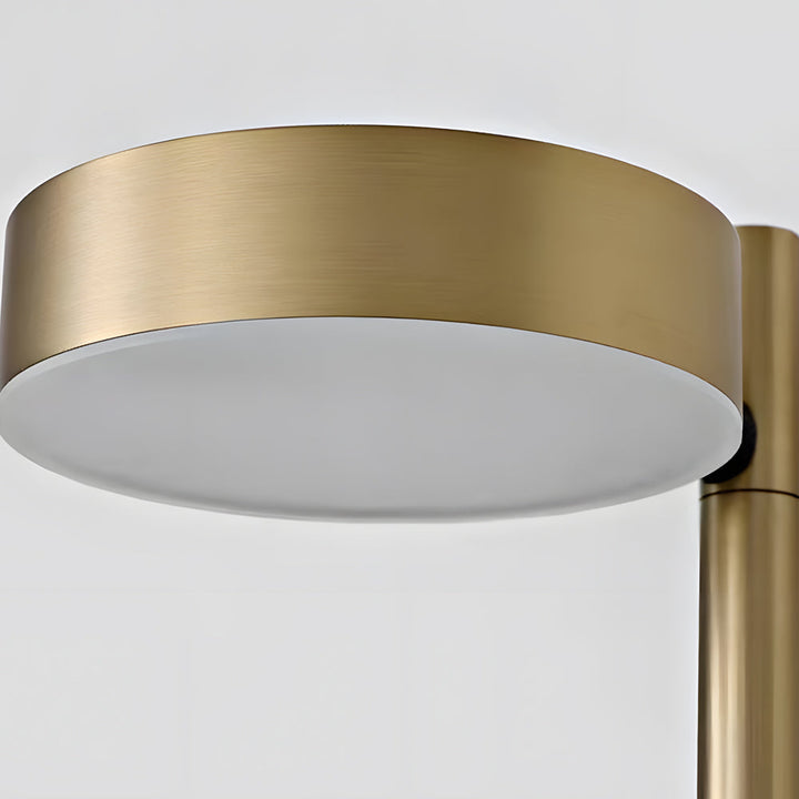 Simple Adjustable Round LED Luxury Aluminum Nordic Wall Light Fixture | Kalsten