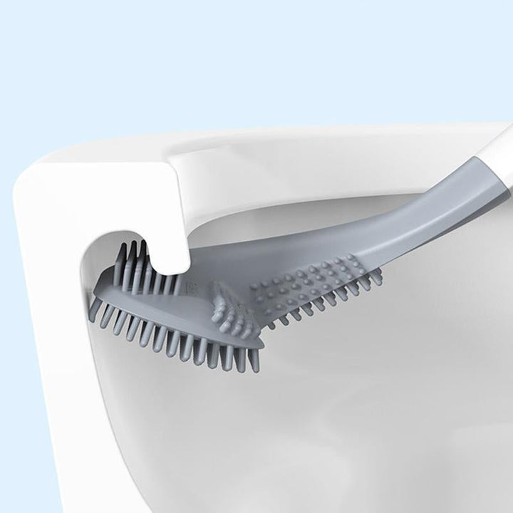 Silicone brush toilet sparkling in no time | Kalsten