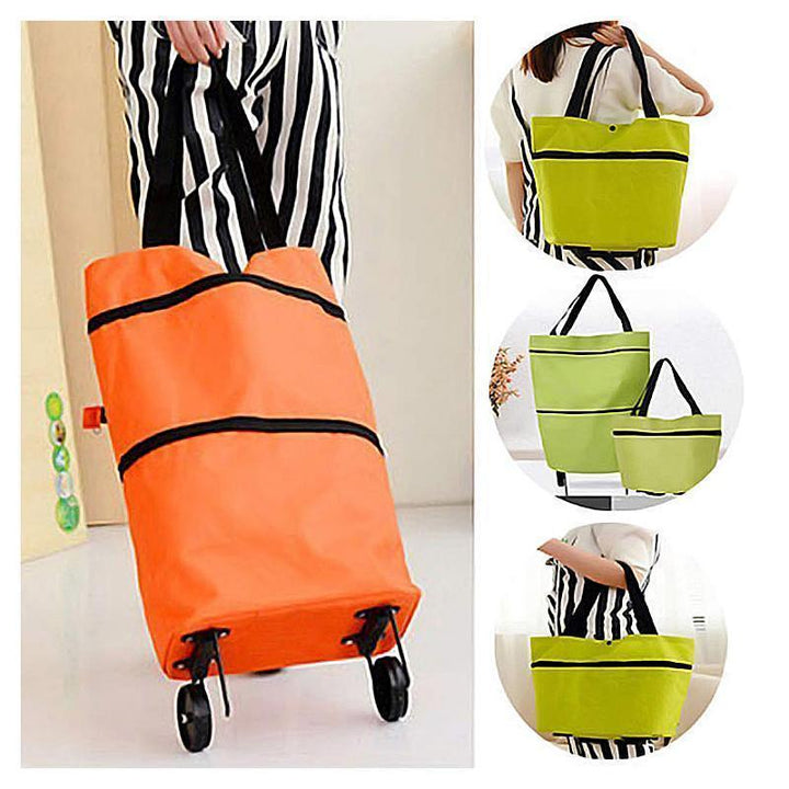 Foldable Shopping Bag with Wheels | Kalsten