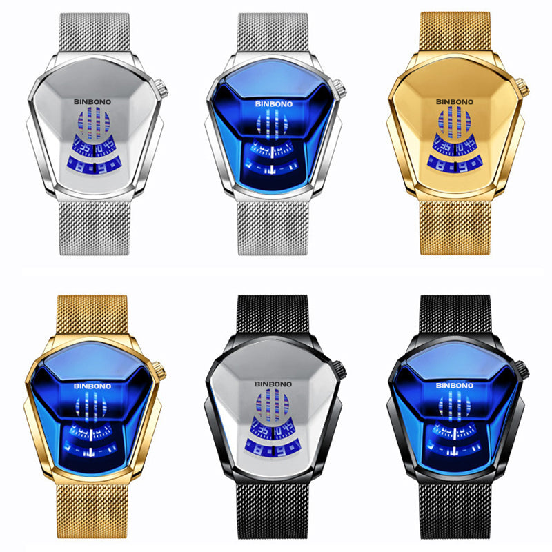 Kalsten | Men's Diamond Style Quartz Watch