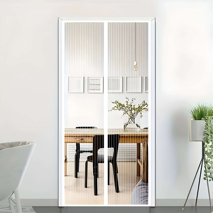 Self-closing Magnetic Insect Screen with Pet-friendly Opening | Kalsten