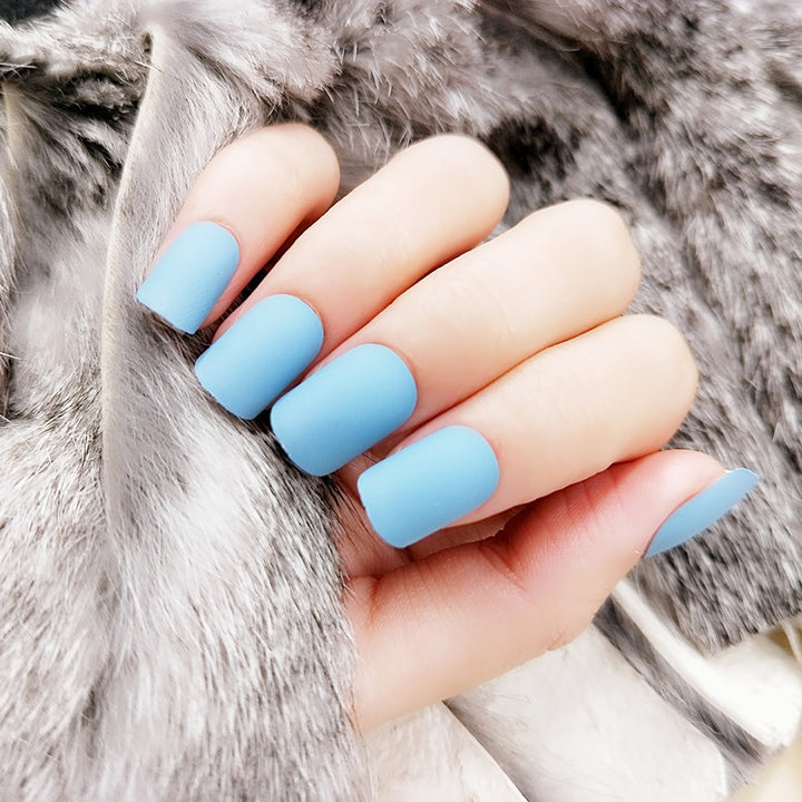 Matte Finish Press-On Nail Set