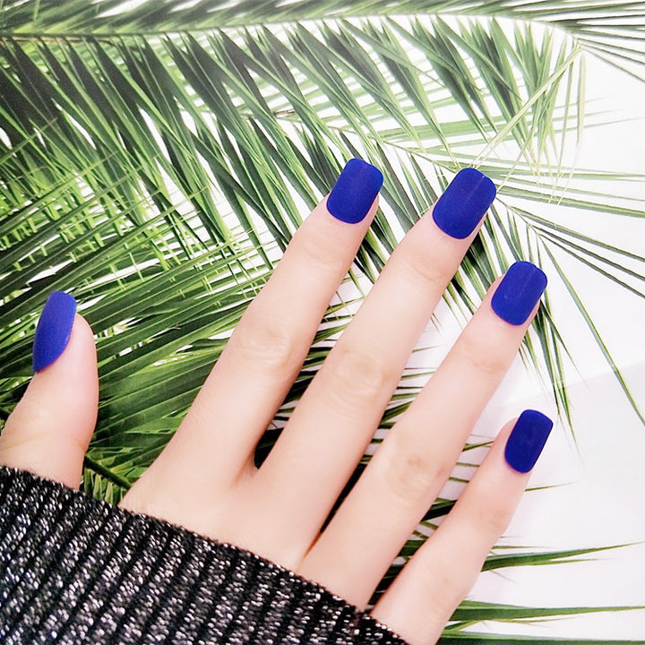 Matte Finish Press-On Nail Set
