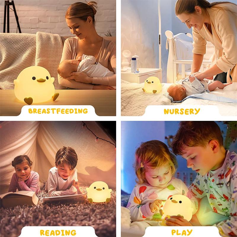 Ducky Buddy Lamp - Soothing Night Light For A Better Sleep Of Your Child Kalsten