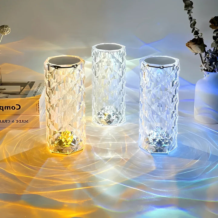 Table Lamp Acrylic Touch Control Light | Kalsten