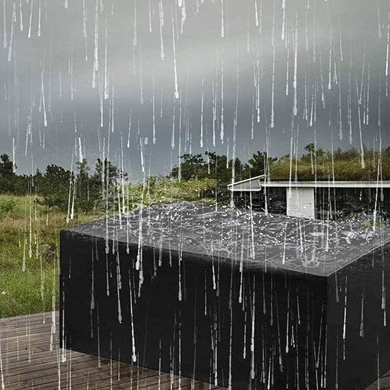 Waterproof Garden Furniture Cover – Black Kalsten