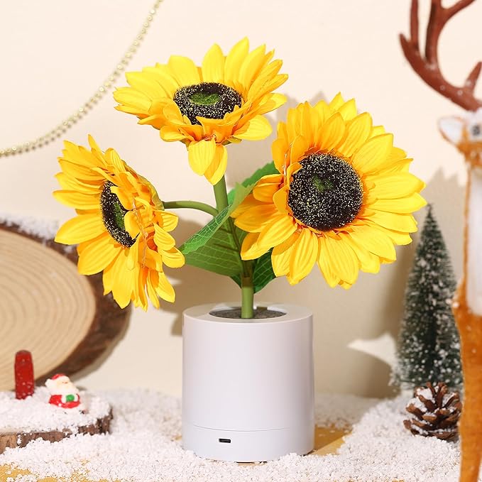 Sunflower LED Table Lamp – Decorative Light